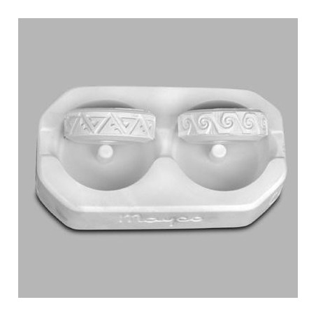 CD-1152 Mayco 2 Kızılderili Temalı Alçı Rulo Baskı Kalıp