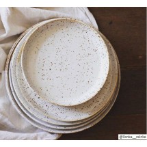 G&S 930 Stoneware Seramik Vakum Çamuru Benekli Beyaz / Açık Krem - 10 Kg