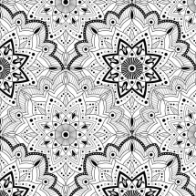 Sır Altı Dekal Mandala D-115 (23x16cm)