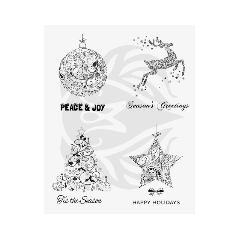 DSS-107 Seasons Greetings Mayco Designer Silk Screen - İpek Baskı (Serigrafi) 30x38 cm Yılbaşı Süsleri DSS-107 Seasons Greetings Mayco Designer Silk Screen - İpek Baskı (Serigrafi) 30x38 cm Yılbaşı Süsleri