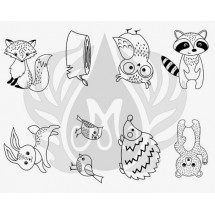 DSS-161 Woodland Critters...