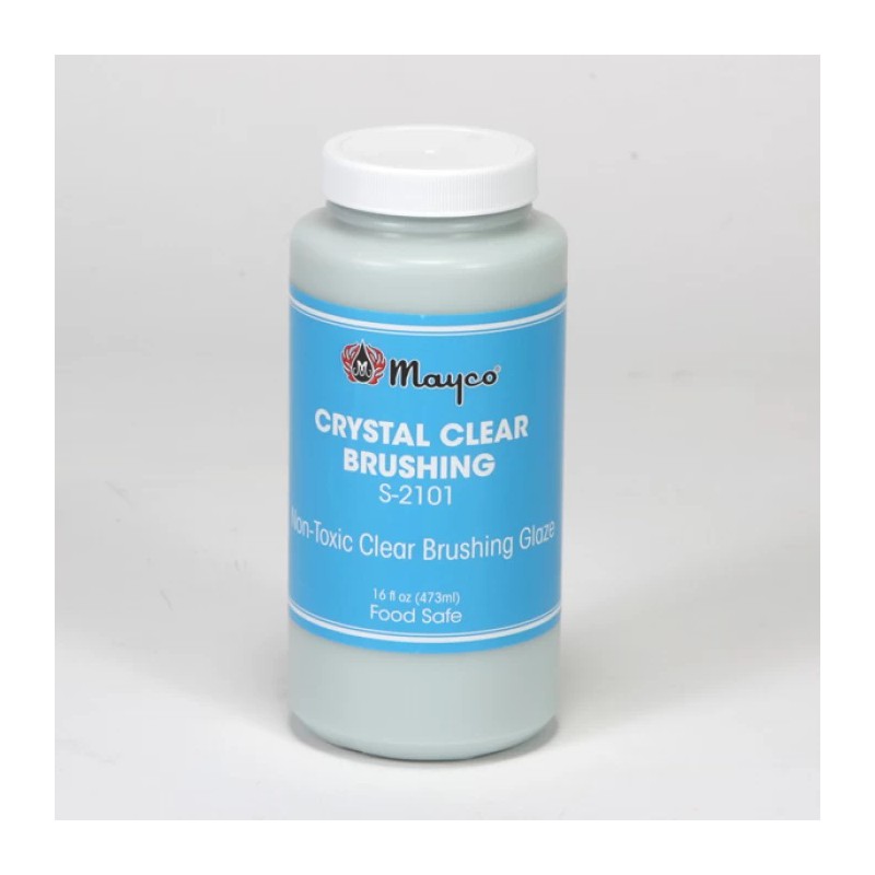 S-2101 Crystal Clear Brushing Mayco (Şeffaf Parlak Sır) 999-1050°C