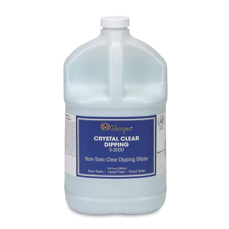 S-2000 Mayco Crystal Clear Dipping - Daldırma Şeffaf Parlak Sır S-2000 Mayco Crystal Clear Dipping - Daldırma Şeffaf Parlak Sır