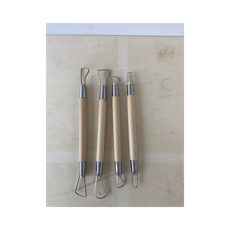 4 Parça Çift Taraflı Modelaj Seti (Sarmal Bağlantılı) TS4 4 Parça Çift Taraflı Modelaj Seti (Sarmal Bağlantılı) TS4