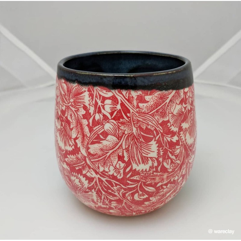 Sır Altı Dekal Vine 3 (Asma Yaprağı 3) D-98 (23x16cm) Sır Altı Dekal Vine 3 (Asma Yaprağı 3) D-98 (23x16cm)