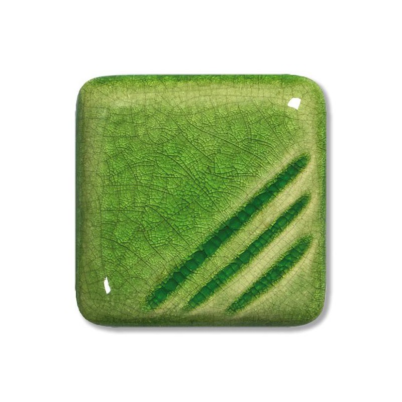 FG 1094 Craquelé Smaragd (Çatlak Zümrüt Yeşil) Terra Color Sır 200mL