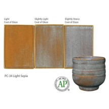PC-34 Light Sepia 473mL 1196-1222 °C