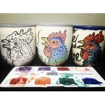 Sulu Boya Sıraltı Set-112 Amaco Smugs - 8li