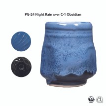 PG-24 Night Rain Amaco Phase 1184-1240°C - 473mL