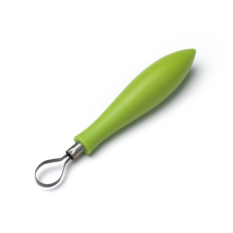 Xiem Tools Yeşil Yuvarlak Düz Uçlu Oyma Aleti (M) ltt04-10304