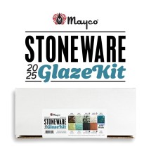 Mayco 2025 Stoneware Seti Yeni 9 Renk ve Fırın Astarı 4oz-118mL
