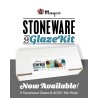 Mayco 2025 Stoneware Seti Yeni 9 Renk ve Fırın Astarı 4oz-118mL