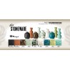 Mayco 2025 Stoneware Seti Yeni 9 Renk ve Fırın Astarı 4oz-118mL