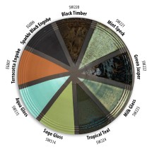 Mayco 2025 Stoneware Seti Yeni 9 Renk ve Fırın Astarı 4oz-118mL