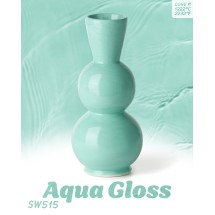 SW-515 Aqua Gloss Mayco Stoneware 1190-1285°C 473mL
