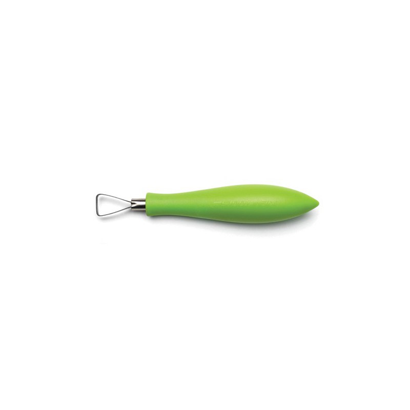 Xiem Tools Yeşil Üçgen Düz Uçlu Oyma Aleti (S) ltt01-10301