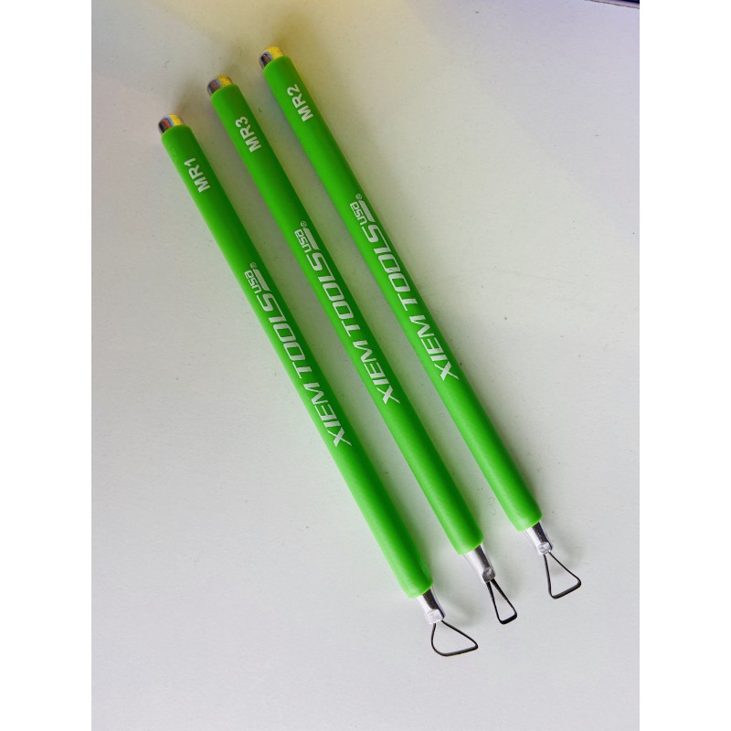 Xiem Tools Yeşil Mini Şerit Şekillendirme Seti 3 Parça SetA mrs3a-10289