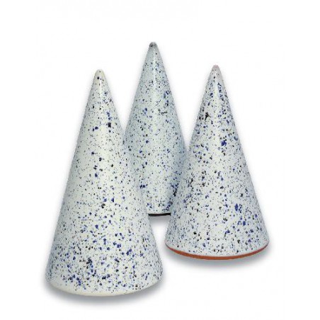 7852 / 352 Meteorite (Renkli Benekli Saten Beyaz) Terra Color Toz Sır