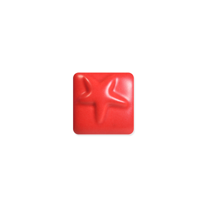 EM-1167 Rouge Satin Glaze 1040°C (Yarı Mat Kırmızı) 473mL