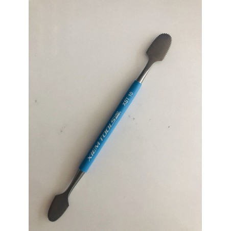 Xiem Tools Modelaj Kalemi İnce ve Kaba Tırtıklı Kürek Uçlu xst10-10142