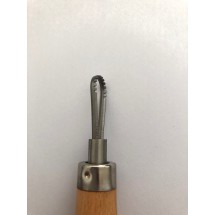Xiem Tools Yuvarlak Uçlu Düz / Tırtıklı Seramik Şekillendirme Aleti (M) psr05-10429