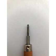 Xiem Tools Yuvarlak Uçlu Düz / Tırtıklı Seramik Şekillendirme Aleti (S) psr04-10428