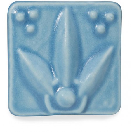 SM-20 Light Blue Satin Matte (Açık Mavi Yarı Mat) Amaco Yüksek Isı Sır 473mL