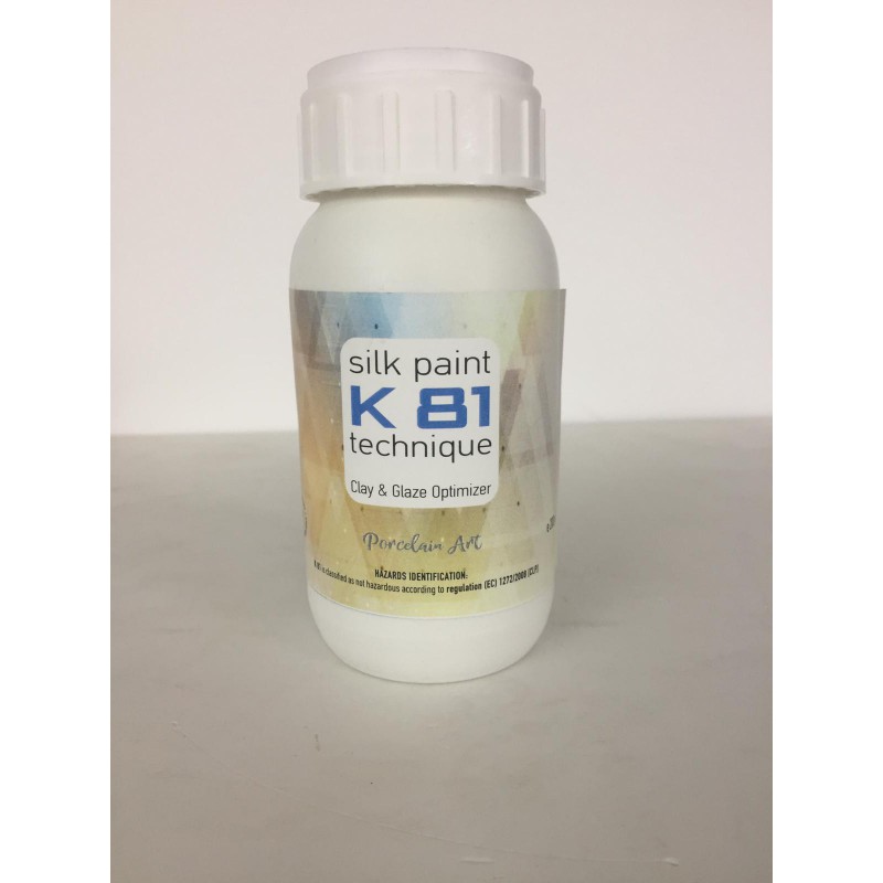 K81 Silk Paint Çamur ve Sır Düzenleyici K81 Silk Paint Çamur ve Sır Düzenleyici