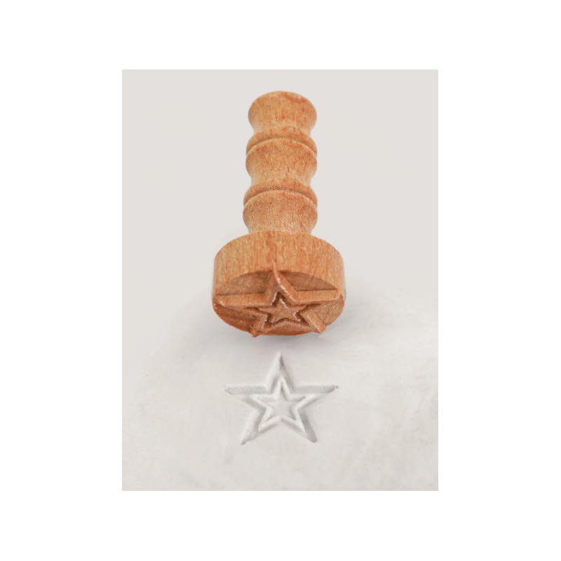Ahşap Mühür Yıldız (Star) M-19 Ahşap Mühür Yıldız (Star) M-19