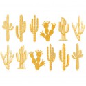 Sır Üstü Dekal Gold Cactus (Kaktüs) D-236 (10x15cm)