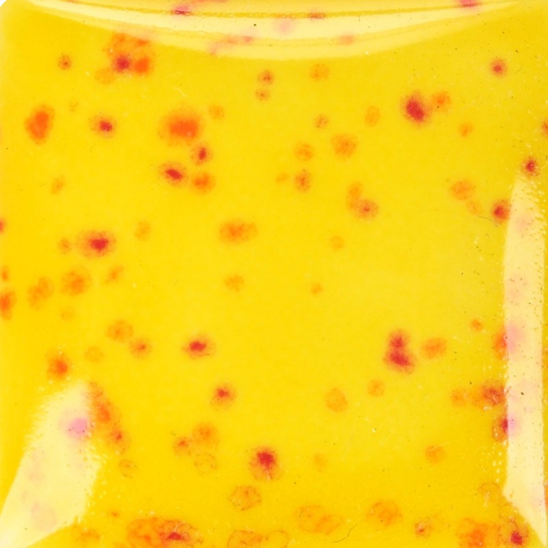 IN 1209 Duncan Neon Yellow Sprinkles (Opak Kırmızı Benekli Sarı)