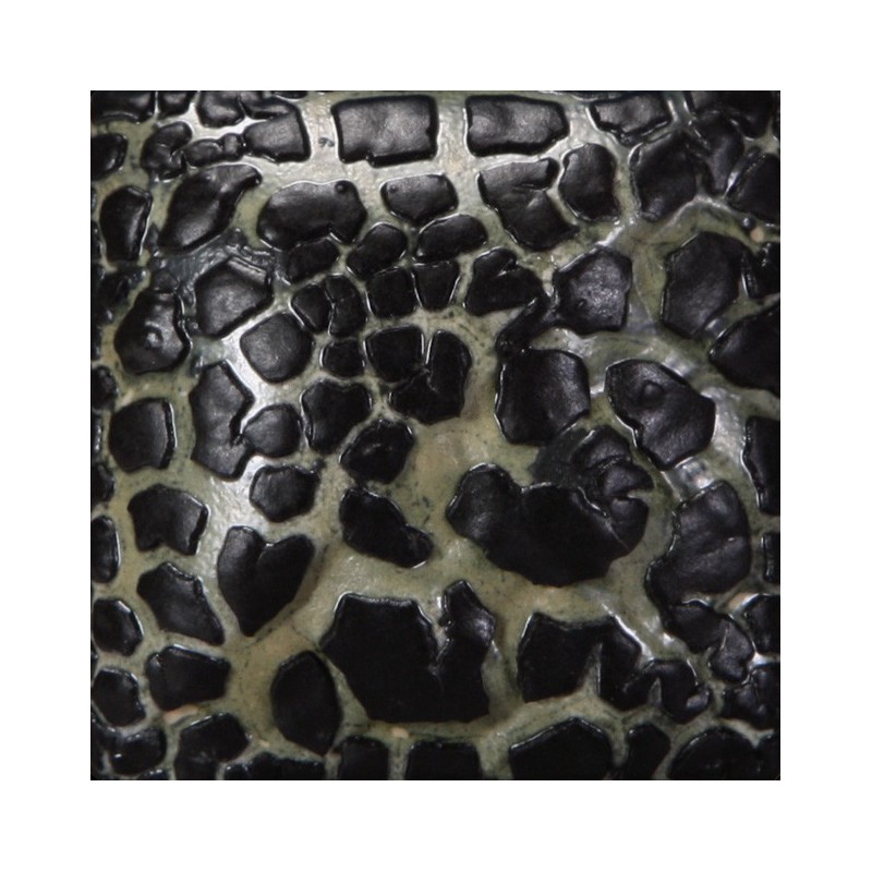 SW-404 Black Mudcrack Mayco Stoneware 1190-1285°C 473mL