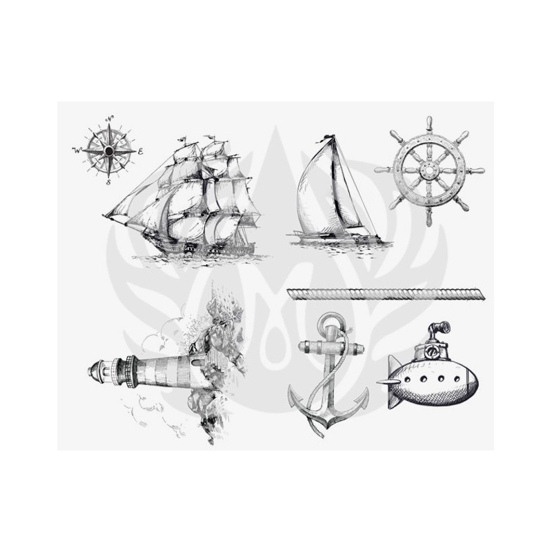 DSS-100 Nautical Mayco Designer Silk Screen - İpek Baskı (Serigrafi) 30x38 cm Denizcilik