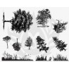 DSS-110 Botanical - Trees & Grass Mayco Designer Silk Screen - İpek Baskı (Serigrafi) 30x38 cm Ağaçlar DSS-110 Botanical - Trees & Grass Mayco Designer Silk Screen - İpek Baskı (Serigrafi) 30x38 cm Ağaçlar